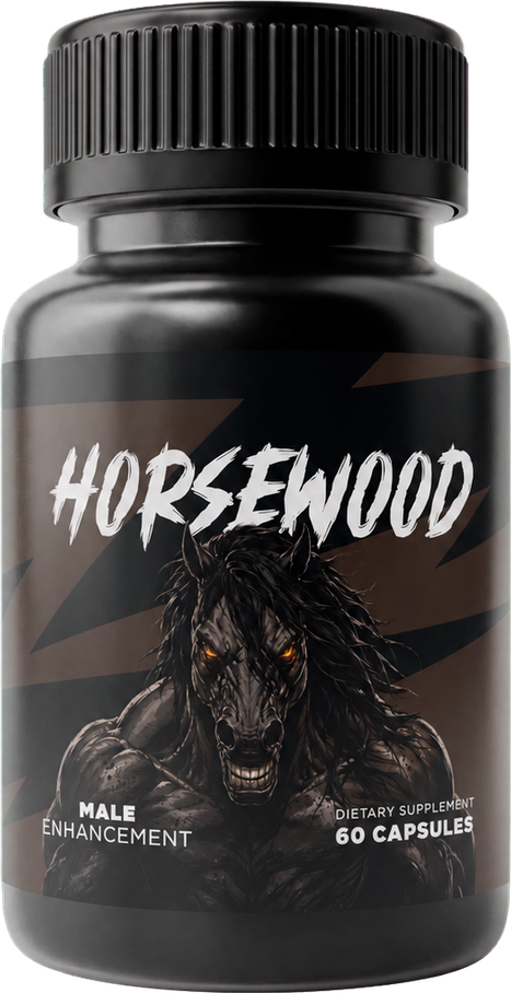 Horsewood natural male vitality supplement bottle